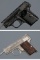 Two Engraved Fabrique Nationale Vest Pocket Pistols