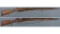 Two Imperial Russian Model 1891 Mosin Nagant Bolt Action Rifles