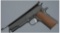 U.S. Ithaca Gun Co. M1911A1 NM Pattern Pistol with Extra Slide