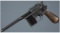 German Mauser C96 Bolo Broomhandle Semi-Automatic Pistol