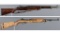 Two Commercial Production M1 Semi-Automatic Long Guns