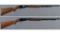 Two Winchester Model 61 Slide Action Rifles