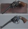 Two Colt Double Action Revolvers