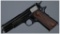 Pre-World War II Colt Government Model Semi-Automatic Pistol