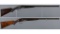 Two Parker Brothers Double Barrel Shotguns