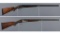Two Parker Brothers Double Barrel Shotguns