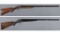 Two American Double Barrel Shotguns