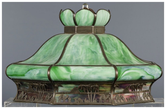 Attractive 19th Century Saloon Lamp
