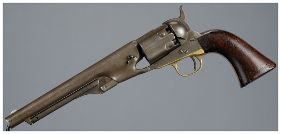 Colt Model 1860 Army Percussion Revolver with Fluted Cylinder