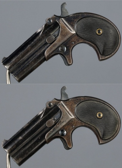 Two Remington Double Derringers