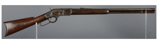 Antique Winchester Model 1873 Lever Action Rifle