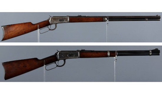 Two Winchester Model 1894 Lever Action Long Guns