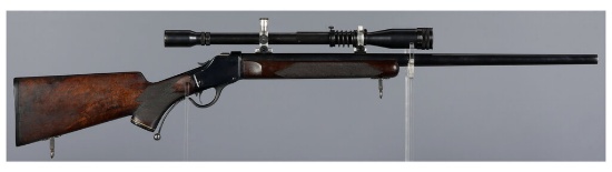 Winchester Model 1885 High Wall Single Shot Rifle with Scope