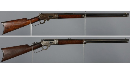 Two Marlin Lever Action Rifles