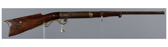 19th Century Lever Gallery Air Gun by John Bayer of New York