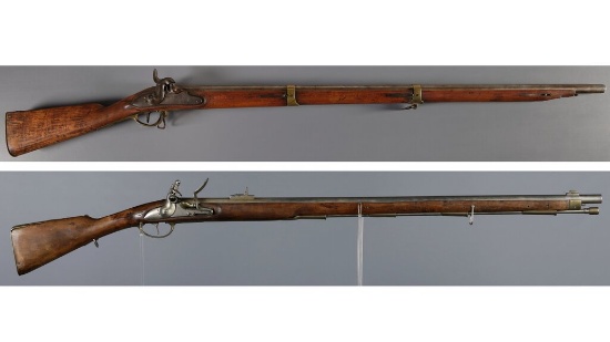 Two Antique European Military Longarms