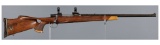 Engraved and Gold Inlaid Custom Austrian Bolt Action Rifle