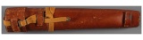 Leather Scope Case for a Winchester A5 Pattern Scope
