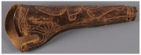 Leather Colt Single Action Army Revolver Holster