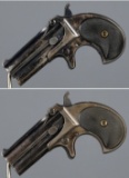 Two Remington Double Derringer