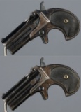 Two Remington Double Derringers