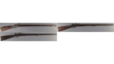 Three U.S. Martial Percussion Long Guns