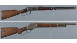 Two American Lever Action Long Arms
