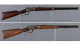 Two Winchester Lever Action Long Guns