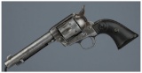 Antique Colt Single Action Army Revolver with Factory Letter
