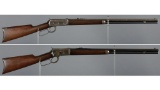 Two Winchester Lever Action Rifles