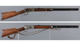 Two Winchester Model 1894 Lever Action Rifles