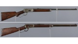 Two Winchester Lever Action Rifles