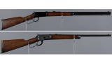 Two Winchester Lever Action Rifles
