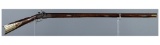 Engraved Percussion American Long Rifle