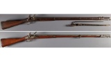 Two U.S./State Contract Flintlock Muskets