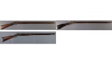 Three American Percussion Rifles