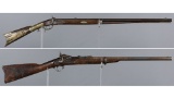 Two Antique American Long Guns
