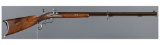 German Percussion Target Rifle by F. Schrage in Coblenz
