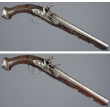 Ornate Pair of Flintlock Pistols