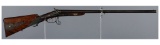 Engraved and Gold Inlaid Christoph Funk Hammer Shotgun