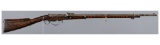 Norwegian Kongsberg Kammerlader Breech Loading Underhammer Rifle