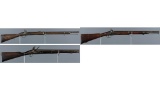 Three Antique British Military Longarms
