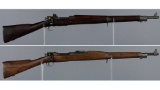 Two U.S. Remington Model 1903 Bolt Action Rifles