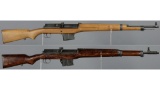 Two Military Semi-Automatic Rifles