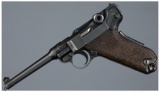 Swiss Bern Model 1929 Luger Semi-Automatic Pistol with Holster