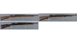 Three Military Bolt Action Rifles
