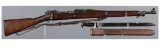 World War I Era U.S Springfield 1903 Rifle with Bayonet