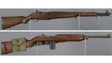 Two U.S. Winchester Semi-Automatic Long Guns