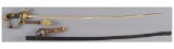 World War II Robert Klaas German Officer's Sword with Scabbard