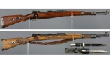 Two German Mauser Model 98 Bolt Action Rifles